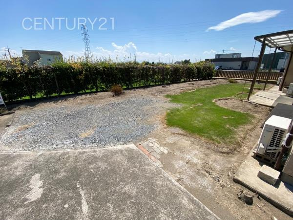 前橋市江田町平家中古一戸建ての庭