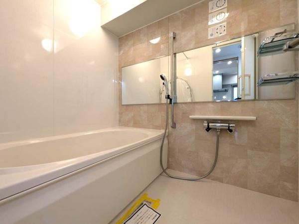 リステージ本郷台プリズムガーデンの浴室|広々としたバスルームで一日の疲れをいやして下さい！