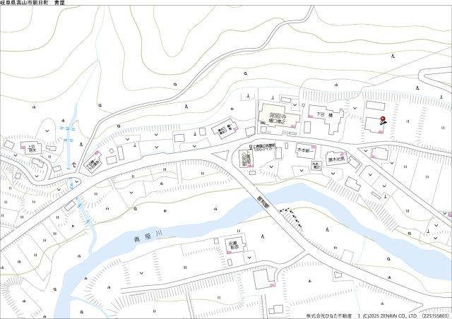 8/23新規　戸建　高山市朝日町青屋　1890万の地図