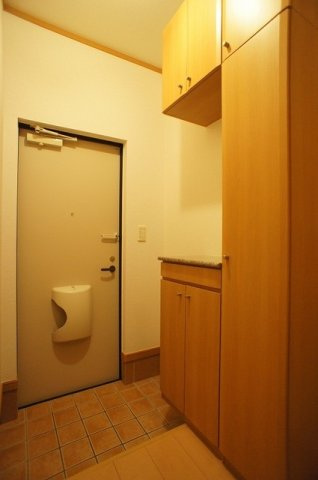 アンソレイエ・レジダンスの玄関