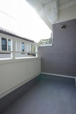 アンソレイエ・レジダンスのバルコニー