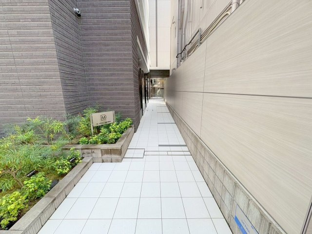 エムズセントラル上新庄のエントランス