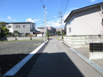 【前面道路含む現地写真】 | 北秋田市鷹巣字上家下17-8