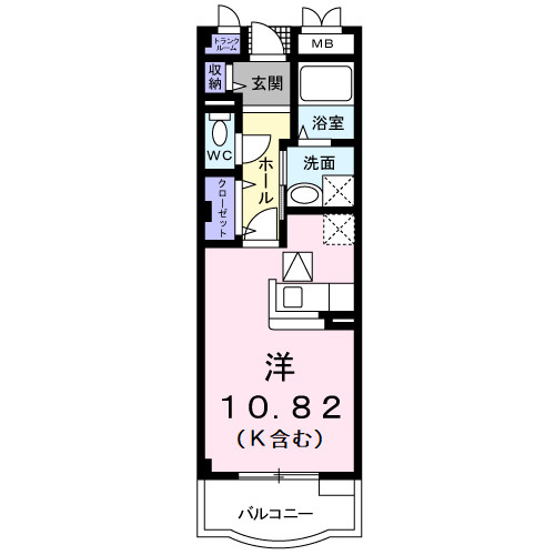 プラネットCの間取り