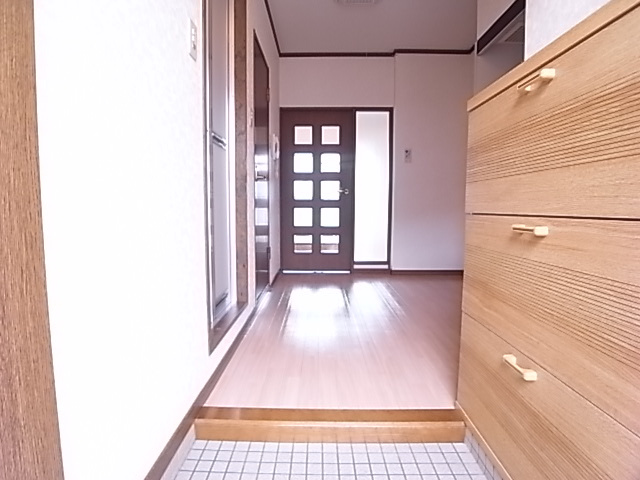 シーサイドハイツの玄関