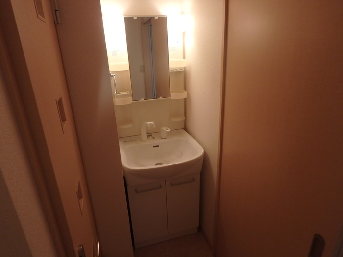 プレジールの洗面所