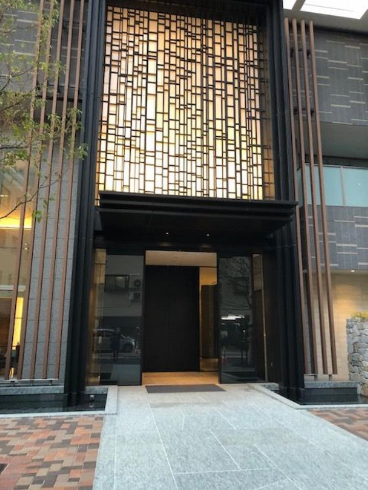 パークコート浜離宮ザタワーのエントランス