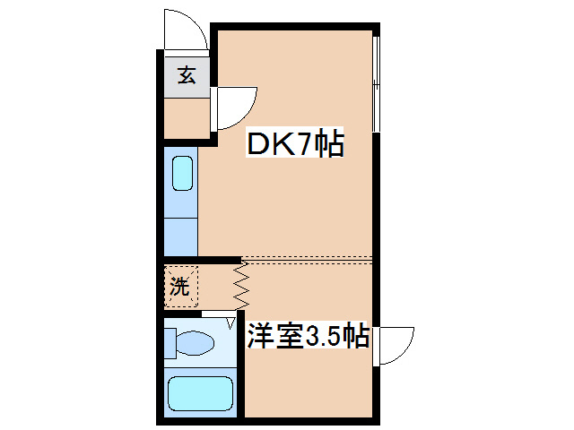 パークサイドＺの間取り