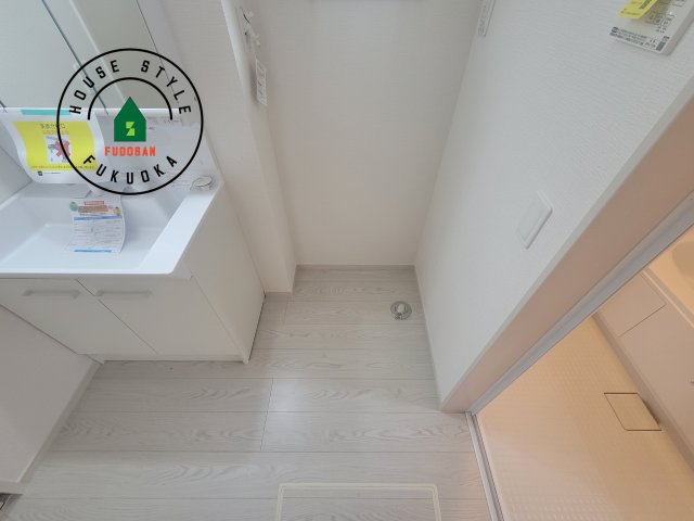 糟屋郡須恵町大字旅石第5-２棟（1号棟）　のランドリースペース|ランドリースペースとなります。広々して有効的にご使用できます。 