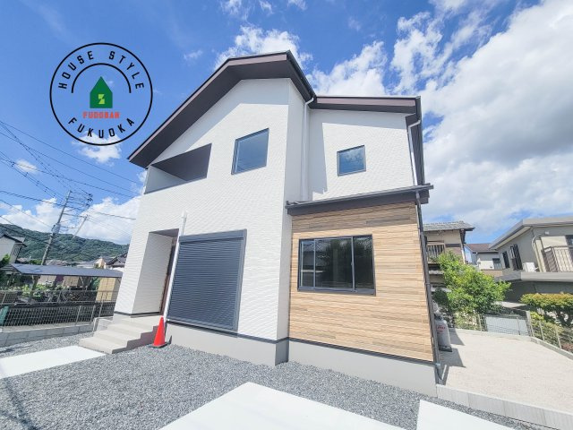 福岡市南区老司5丁目第5-1棟（1号棟）　の外観|デザイン性のある外観です。