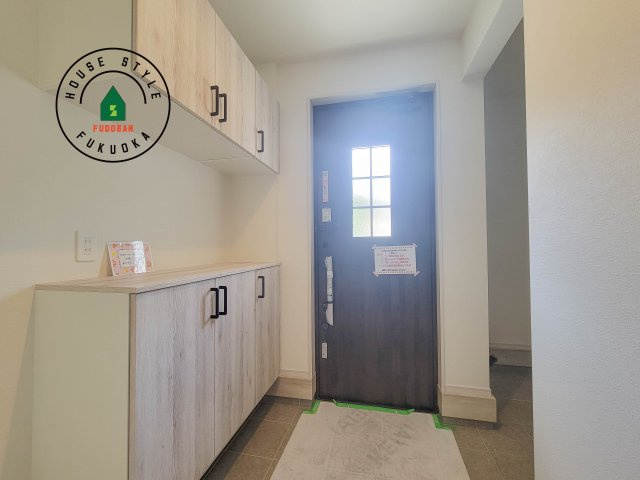 福岡市南区老司5丁目第5-1棟（1号棟）　の防犯設備|二重ロックでしっかり防犯対策ができます。