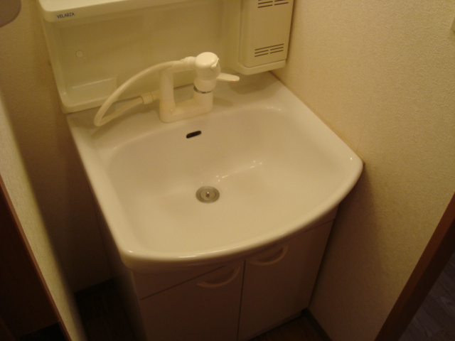 ブルーサンズ１号館の洗面所|洗髪洗面化粧台