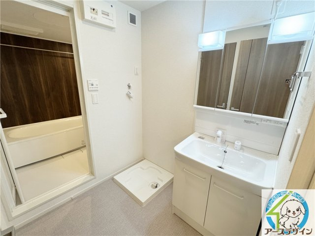 モダンパレスの独立洗面台|※類似部屋