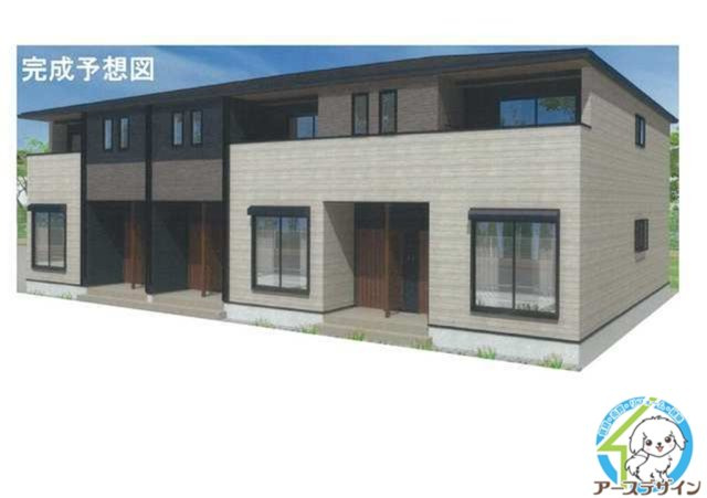 モダンパレスの外観|パース写真