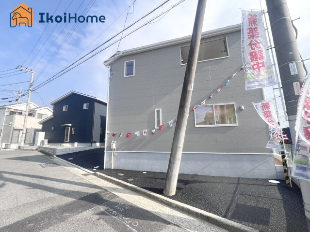 神戸市西区竜が岡第9　1号棟　新築戸建の前面道路含む現地写真|【ホームページに現地動画掲載中】●年中無休：当日予約可●毎月５組限定！人気オプション３点１万円で取付