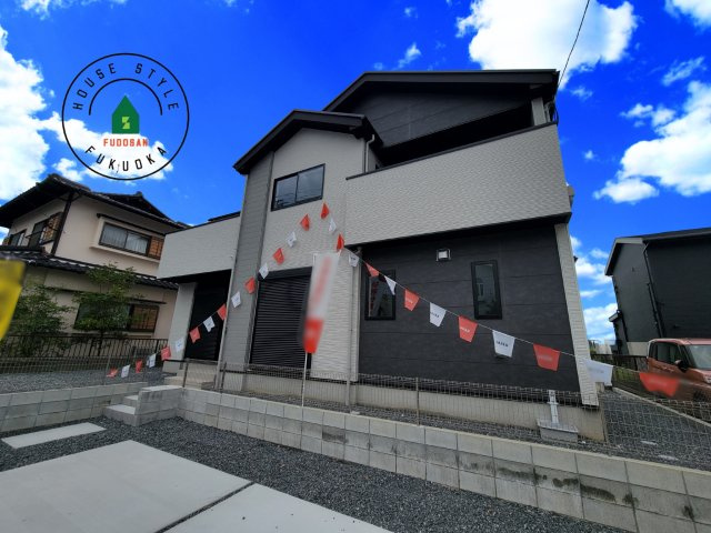 筑紫野市筑紫駅前通2丁目第1-1棟（1号棟）　の外観|デザイン性のある外観です。