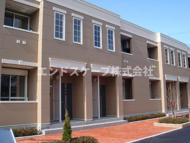 シャトー・カルムの外観|外観写真（昼）
高崎、前橋のお部屋探しはエンドスケープまで！お客様の理想お聞かせ下さい♪