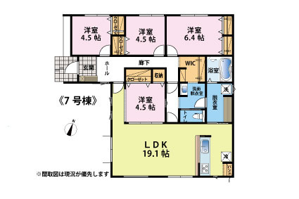 志摩師吉　3棟の間取り