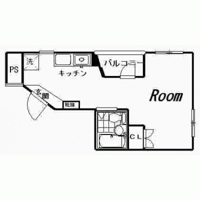 スカイコート大宮第2の間取り