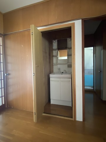 安冨マンションの洗面所