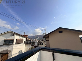 バルコニーからの眺望