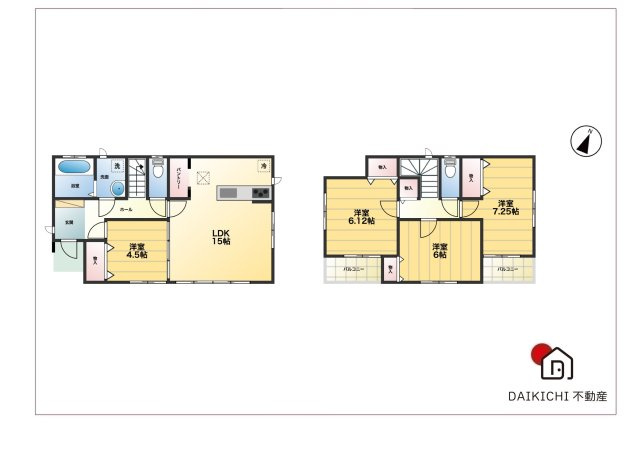 【間取り】 | 桶川市大字坂田　中古戸建