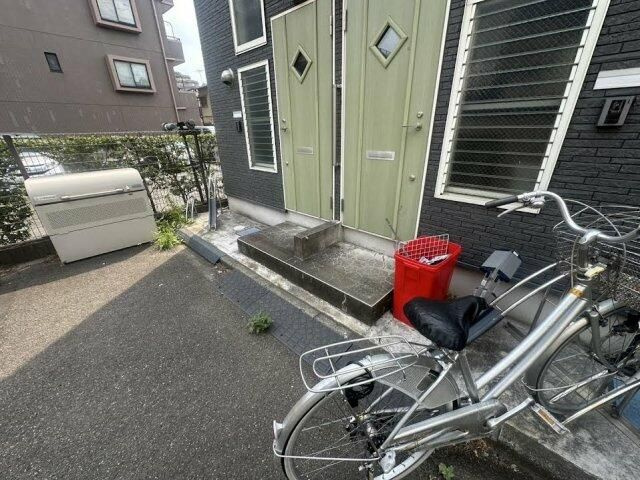 ０５ハイムⅡのエントランス