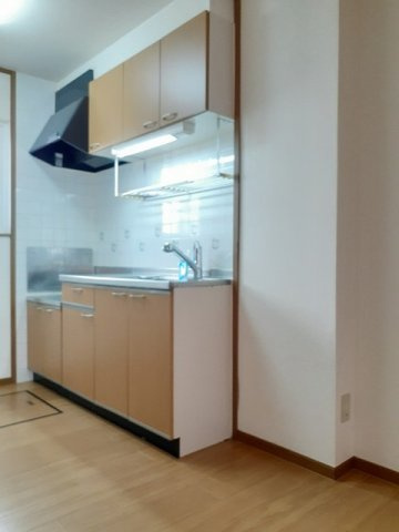 グレイスⅡのキッチン|きれいなキッチンです