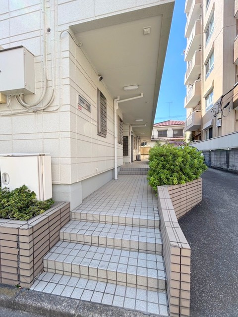 フラット・ベルビルのエントランス