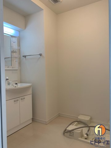 セントサーⅡの洗面所|ゆったりとスペースのある洗面所