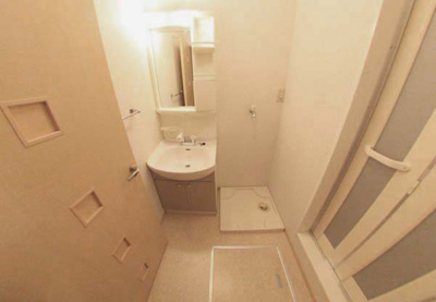 【洗面所】 | パレス向日葵 | コンパクトで使いやすい洗面所