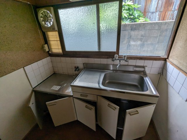 京町アパートのキッチン