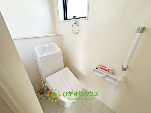 古河鴻巣第6　新築一戸建て　02　リーブルガーデンのトイレ