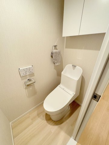パークフィールドみさとテラ・ウエスト２街区１号館のトイレ|トイレも新品交換済みです