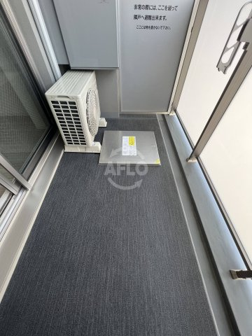 アーバネックス難波WESTのバルコニー