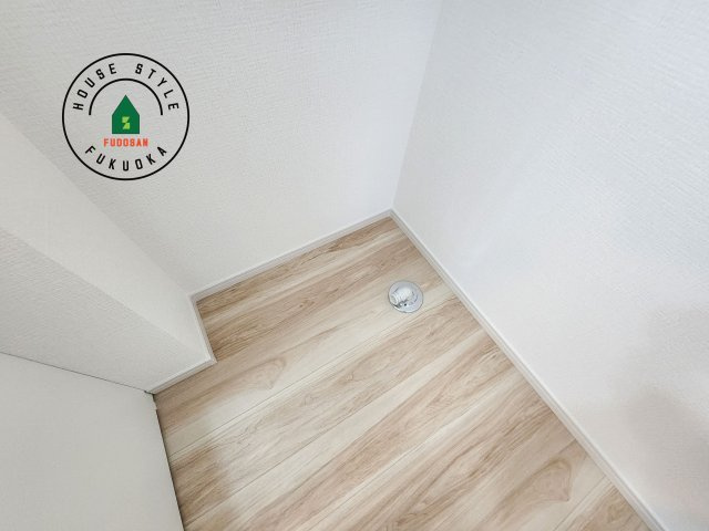 福岡市東区八田3丁目第3-2棟（1号棟）　のランドリースペース|ランドリースペースとなります。広々して有効的にご使用できます。 