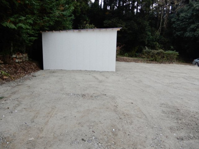 【外観】 | 東金市山田貸地 | 作業場横面