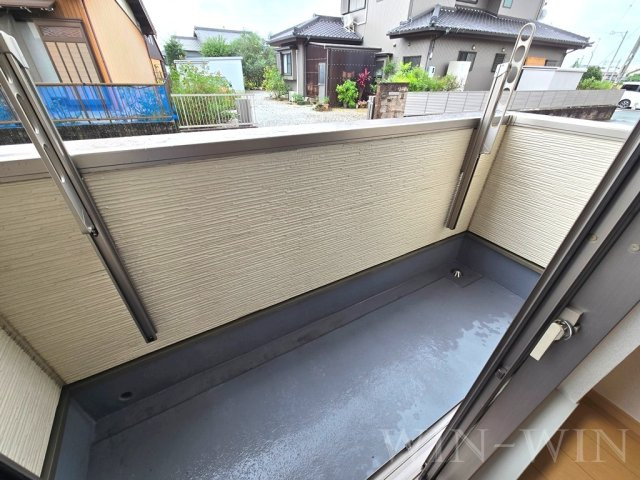 メゾン・リュミエール Ⅱのバルコニー