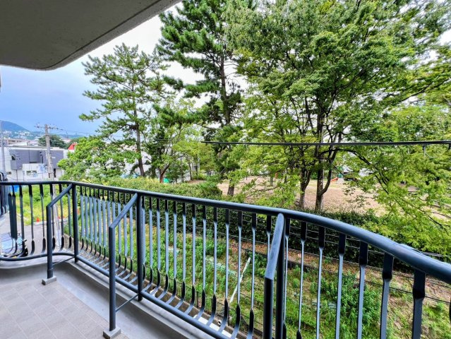 夙川松風公園アーバンライフの展望|バルコニーからの眺め