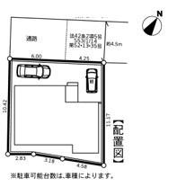◇令和8年3月完成予定◇戸塚区深谷町　新築戸建　4490万円の区画図