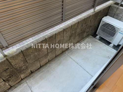 オレンジアイビー・柏原	のバルコニー|南向きのバルコニーになります＊