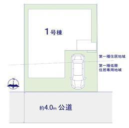 春日部市藤塚5期　新築一戸建て　グレイスの区画図|全1棟