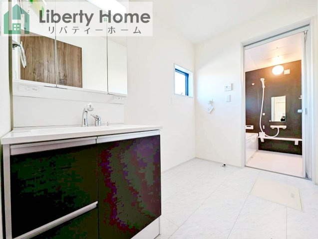 水戸市見川12期　新築戸建　3号棟の脱衣所