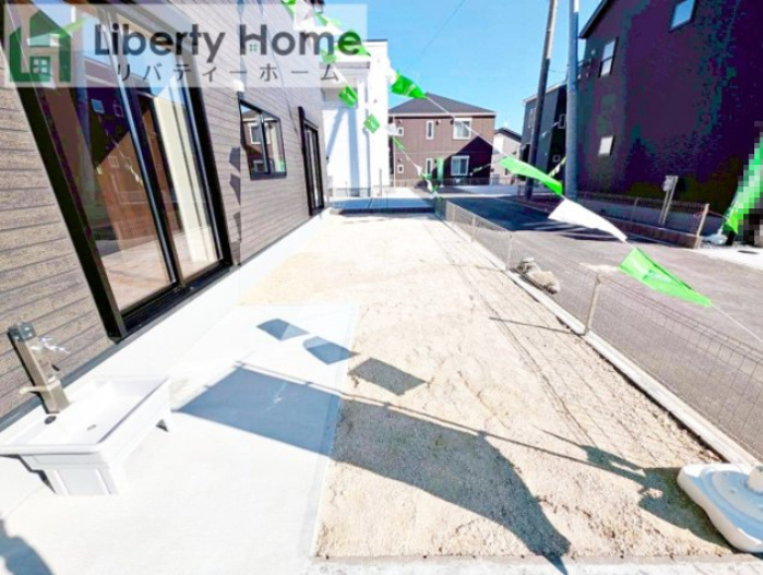 水戸市見川12期　新築戸建　3号棟の庭