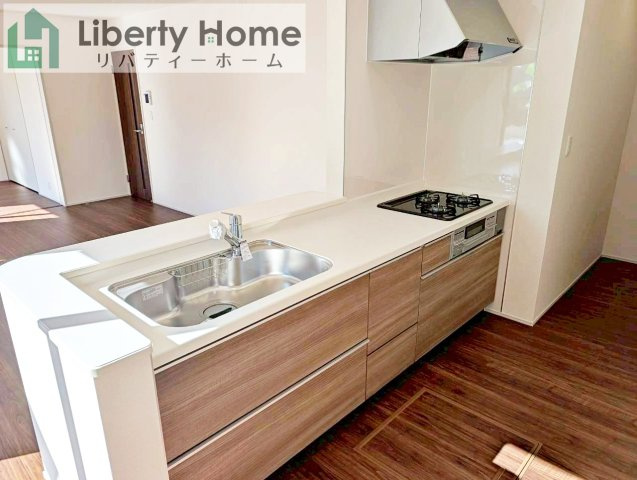 水戸市見川12期　新築戸建　3号棟のキッチン