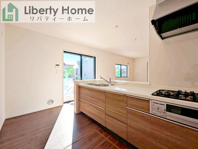 水戸市見川12期　新築戸建　3号棟のキッチン