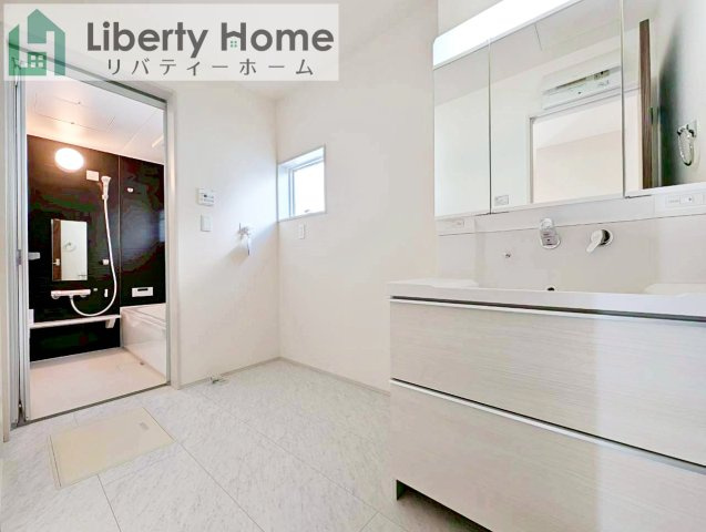 水戸市見川12期　新築戸建　2号棟の脱衣所