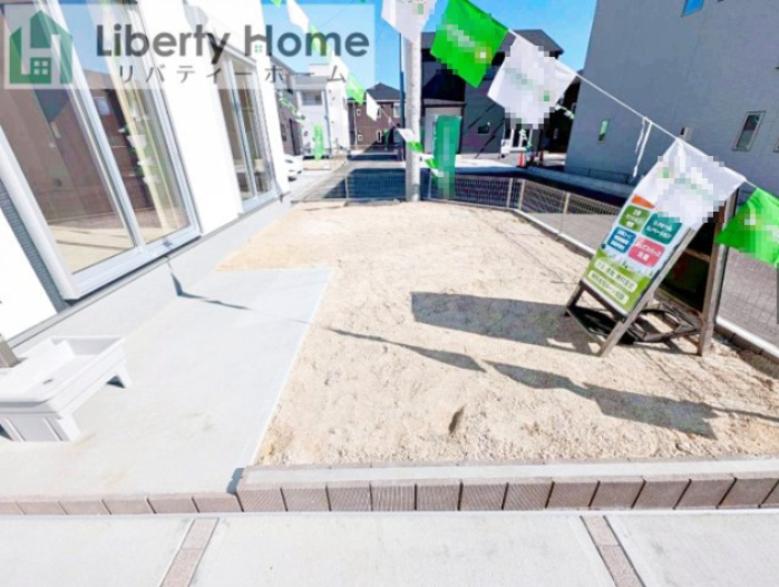 水戸市見川12期　新築戸建　2号棟の庭