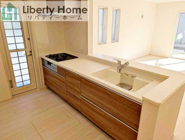 水戸市見川12期　新築戸建　2号棟のキッチン