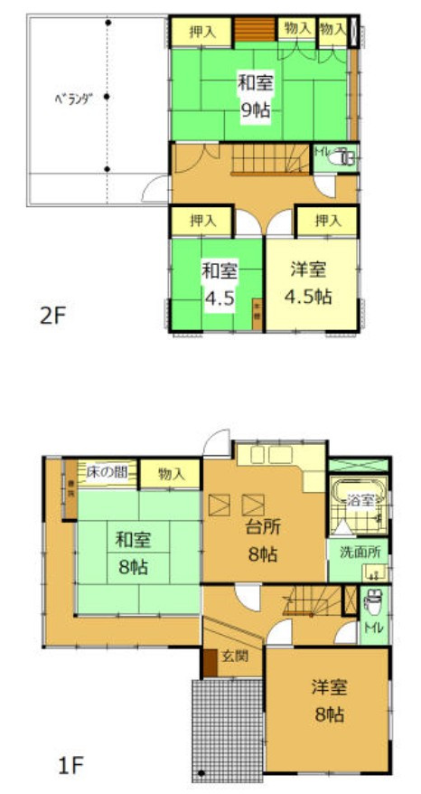 【中古戸建】前橋市下細井町　の間取り|■間取り図｜敷地面積：279.18（約84.45坪）　建物面積：119.24（約36.06坪）